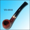 Wooden tobacco pipe