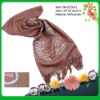 Sequins embroidery scarf dribbling