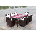 poly rattan dining set ( PRCF-008 )