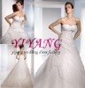 luxuriant in design Wedding Dress(SP031)