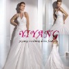 luxuriant in design Wedding Dress(SP008)