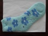 feather yarn socks