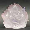 transparent polyresin craft,lord ganesh god statue