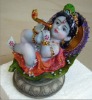 Hindu god Krishna statue,Hindu standing god Statue , hindu god craft ,religious statue