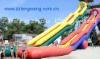 Inflatable water slide