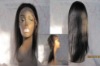 full lace wig with curvature   yaki straight