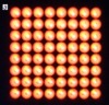 8X8 Orange LED dot matrix display