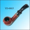 Wooden tobacco pipe