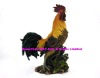 polyresin/resin/polystone garden rooster statue