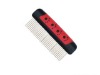 pet comb with plastic handle