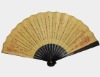 wooden fan (wood fan,cloth fan,folding fan,chinese fan)