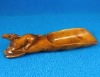 Wood/Bone Tea Spoon,Inro, Okoume,Netsuke