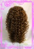 Front lace wig/French lace/16"/120%/#3,#8/100% Indian Remy Hair