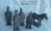 Ceramic warriors,Terracotta warriors,ceramic soldiers,soldiers figurines