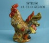 ceramic rooster