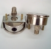 oil filled gauge with u-clamp