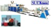 Flat roller plastic sheet extrusion line