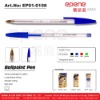 Ball Pen (stick Ball Pen Smooth Writing Colored with Transparent Barrel,Gel Pen )