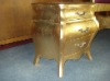 Gold  nightstand