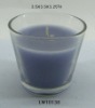 glass cup candle