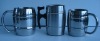 Stainless steel tankard