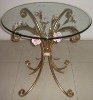 Metal art coffee table home furniture