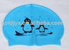 fashion silicone cap for swim/fashion swim cap