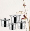 S/S Indian stock pot set