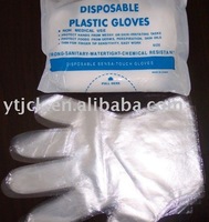 PE disposable glove