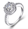 925 silver/Switzerland drill fashion ring send girlfriend's birthday gift female SZR0006