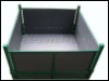 JS Industrial metal container, Foldable type storage cage