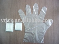 PE disposable glove