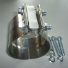 high performance stainless steel muffler clamps