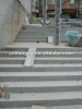 grey granite step stone