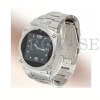 First 1.6 Inch Touch Stainless Steel Java Watch Phone TW818 QuadBand 1.3M Camera Touch