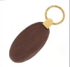 Leather keychain