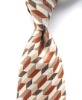 100% silk woven tie