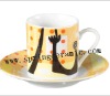 porcelain  mug with decal printing