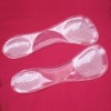 high heel gel insole,pu insoles,2/3 sponge massage insole