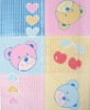 baby polar fleece blanket(two-sided brushed fleece blanket)