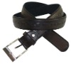 real leather belt