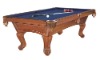 Carved Pool Table