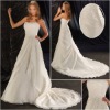 Strapless Satin  Wedding Dress  ZJ131