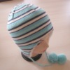 knitted hat with earflap