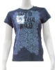 WOMEN FASHION PRINTED T-SHIRT 100% COTTON GARMENT