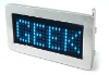 bling bling led scrolling  belt buckle