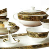 printed ceramic dinnerware set