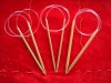 Circular knitting needles