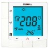 large LCD underfloor heating thermostat