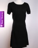 Ladies fashion hand made knitted 100% cashmere dress SWT-L11201